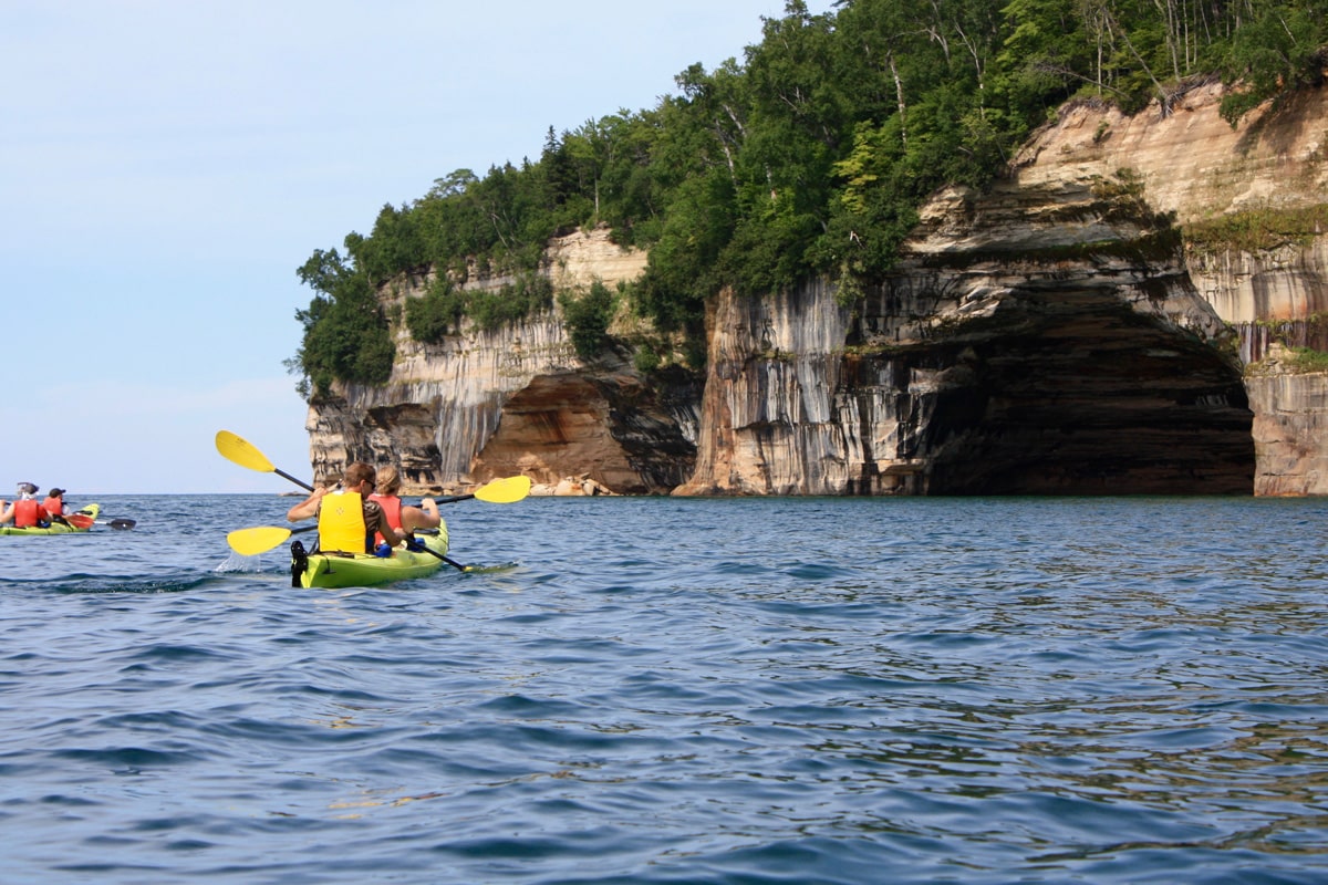 Pictured Rocks National Lakeshore Kayaking | Paddling Michigan