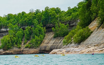pictured rocks kayak tours munising